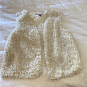 Fuzzy vest